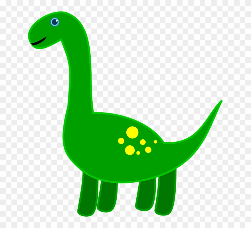 Dinosaur Toy Cute Girl Boy Extinct Dino Animal Clipart