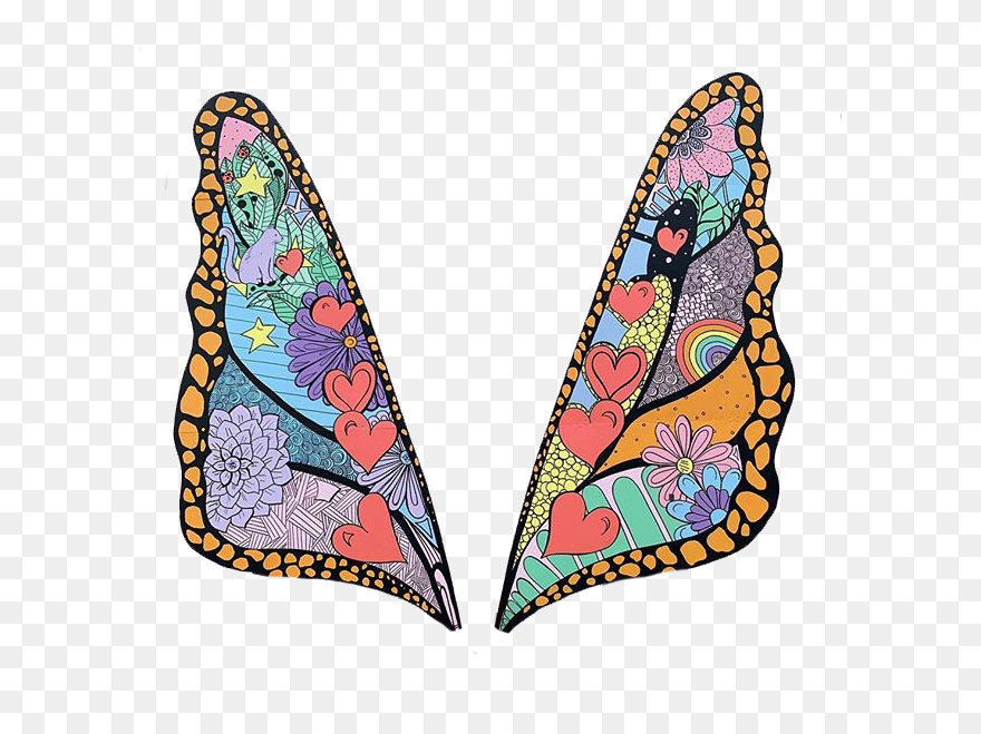 #wings #butterfly #taylorswift #taylor #swift #flower - Taylor Swift Butterfly Mural Nashville Clipart