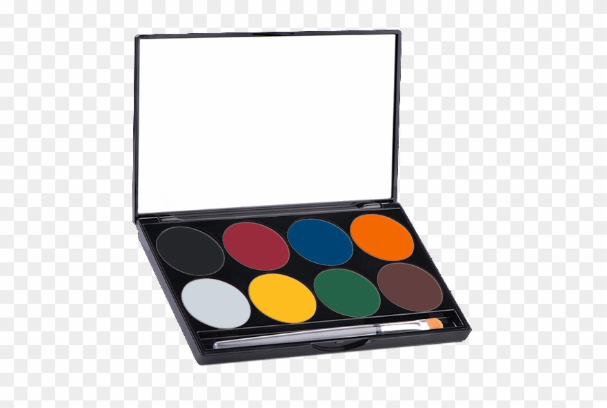 Best Transparent Watercolor Palette - Pinturas Faciales Clipart