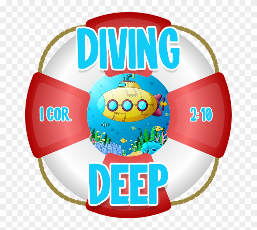 Diving Deep Vbs Registration - Life Preserver Clip Art - Png Download