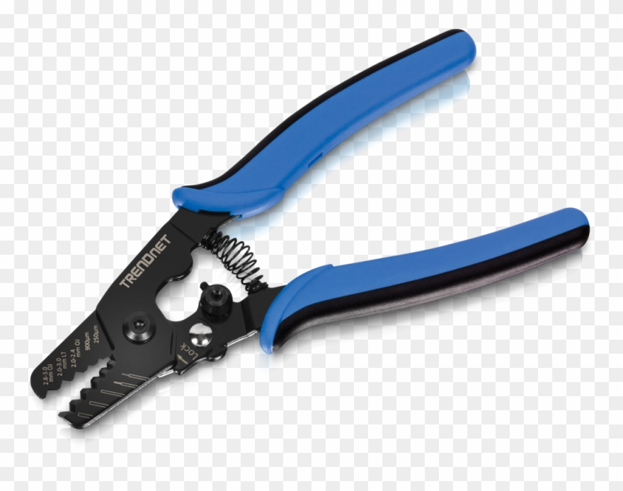 Fiber Optic Stripping Tool - Wire Stripper Clipart