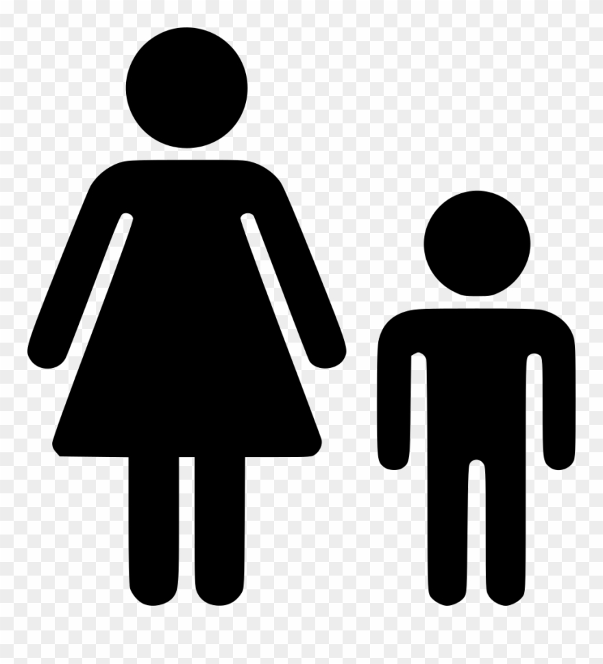 Mother Son Comments - Teenage Pregnancy Clip Art - Png Download