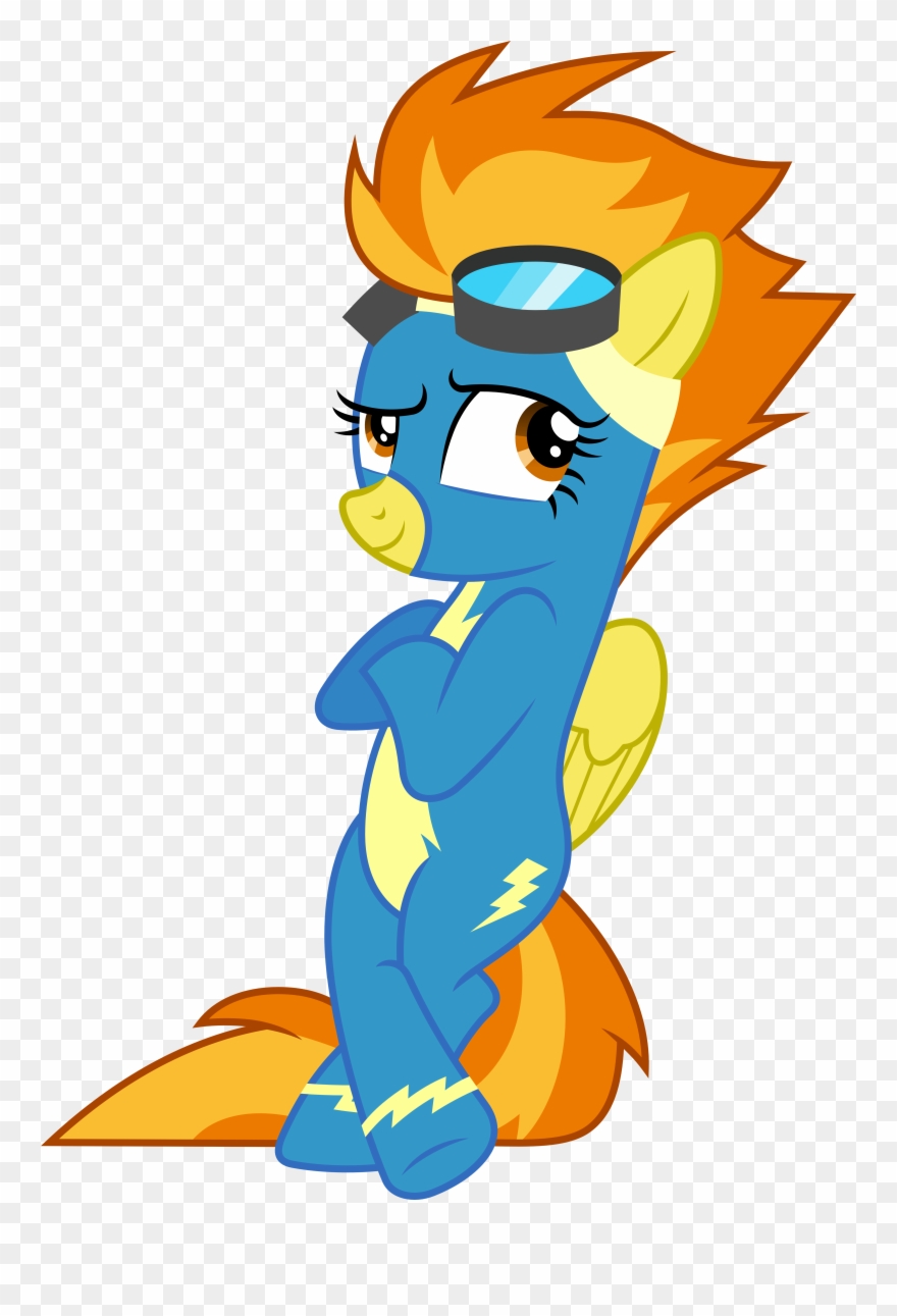 Spitfire Cool By Chrzanek97 - Spitfire Mlp Pony Wonderbolts Clipart