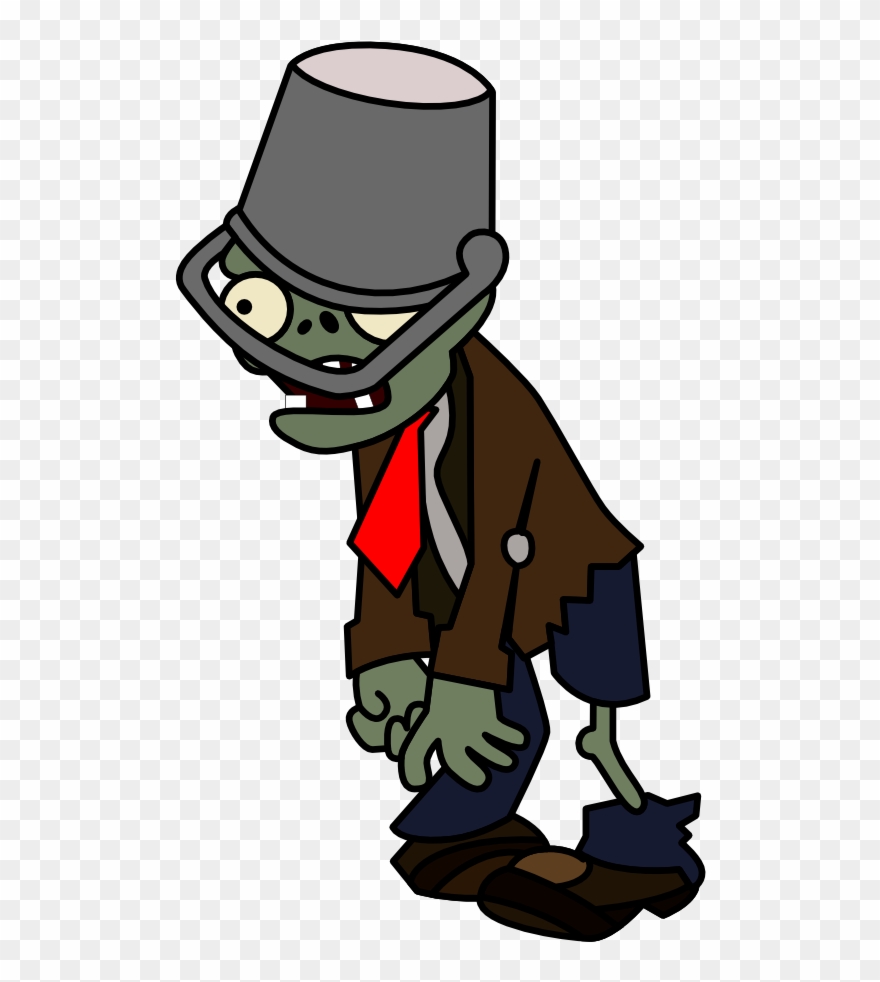 Buckethead By Epicpoodle - Plants Vs Zombies Zombie Bucket Clipart