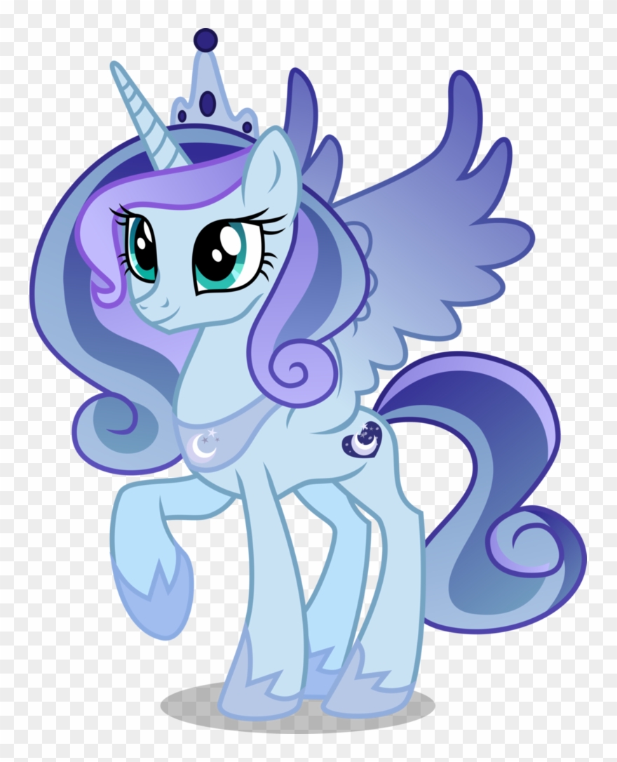 Princess Luna As Princess Cadance And One Spoiler - My Little Pony Princesa Luna Clipart