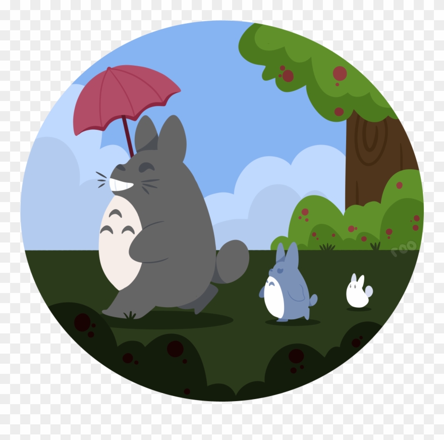 Png Totoro Hornet - Cartoon Clipart