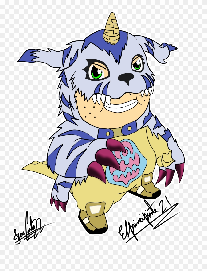 Gabumon Costume Edit - Cartoon Clipart