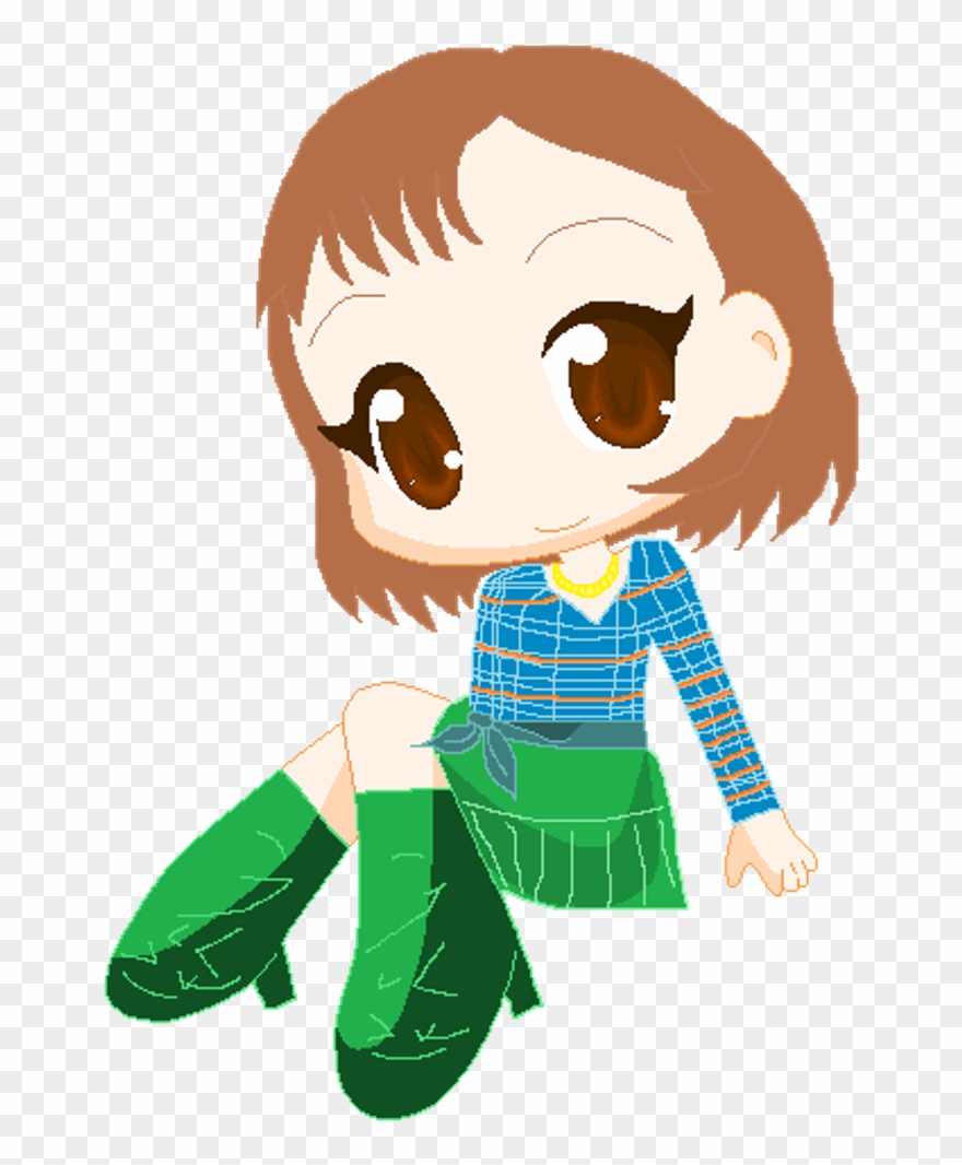 Chibi Peri Brown - Cartoon Clipart