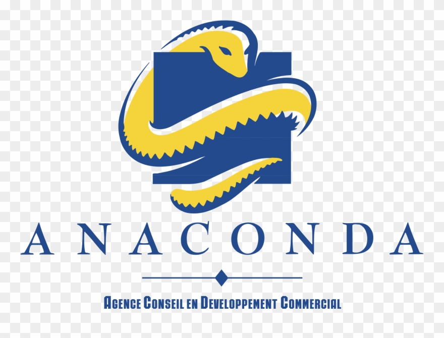 Anaconda 01 Logo Png Transparent - Anaconda Clipart
