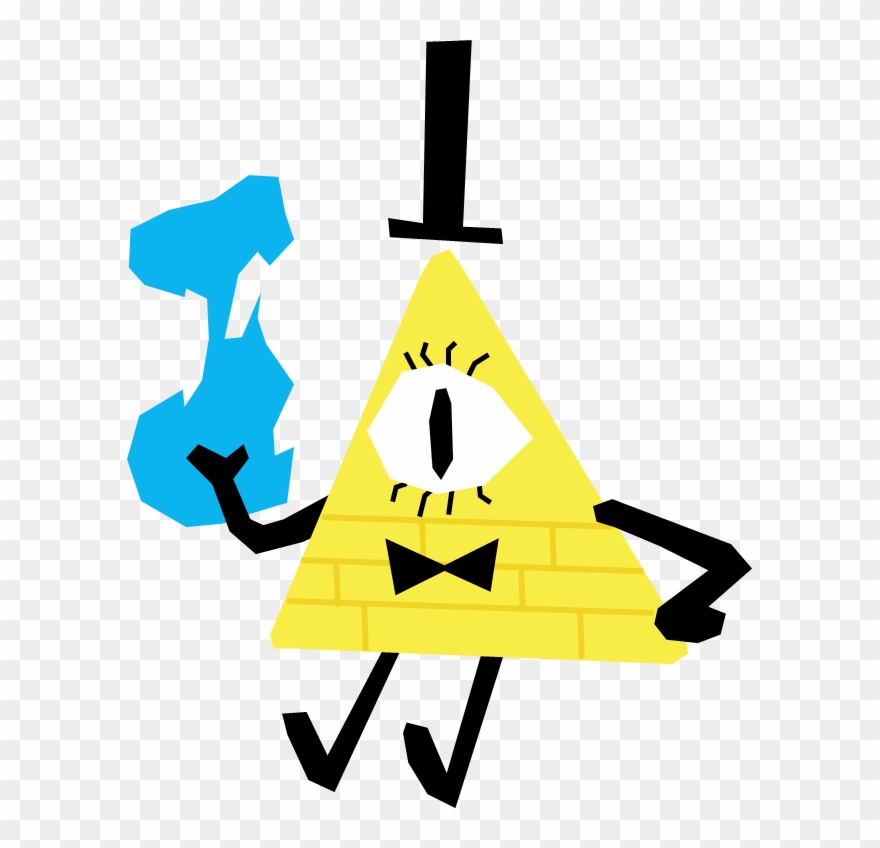 Bill Cipher, Dipper Pines, Gravity Falls, Triangle, - Bill Cipher Gravity Falls Characters Clipart