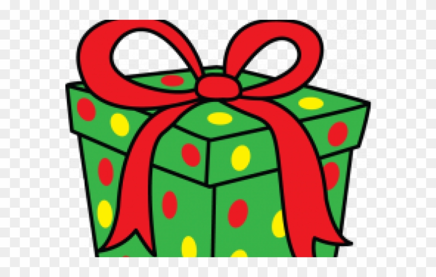 Clipart Of The Day - Christmas Drawing Of Gifts And Bells - Png Download