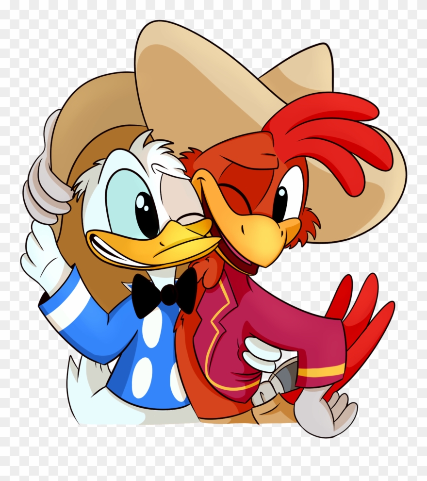 Three Gay Caballeros - Cartoon Clipart