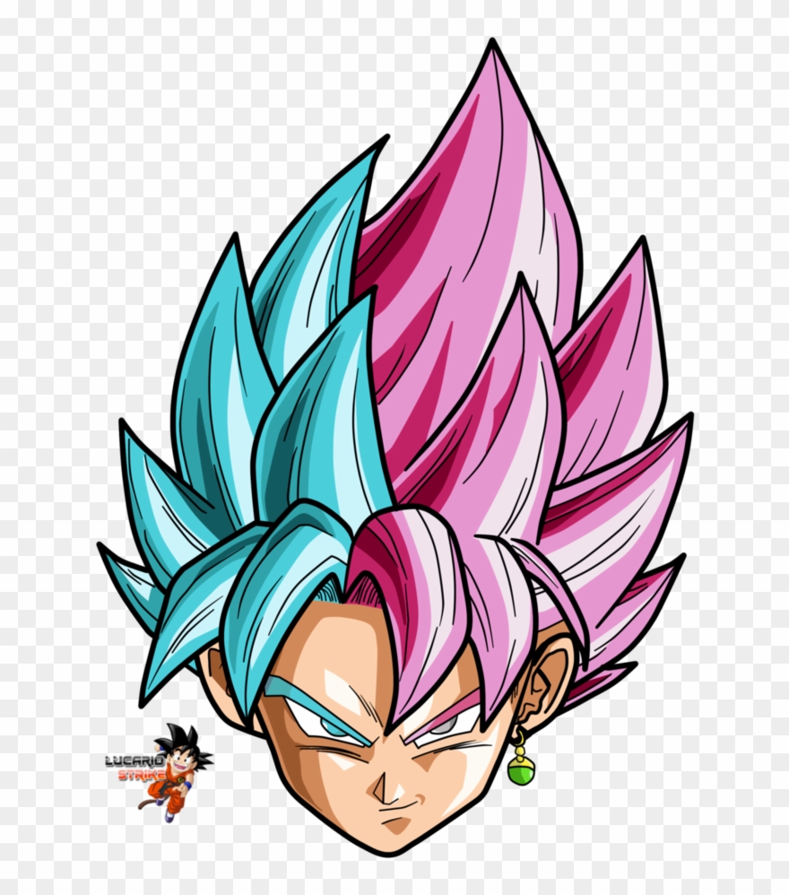 Goku Super Sayajin Blue Rose By Lucario-strike - Sayajin Blue Imagens Do Goku Super Sayajin Clipart