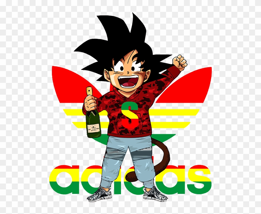 Click And Drag To Re-position The Image, If Desired - Dragon Ball Goku Bape Clipart