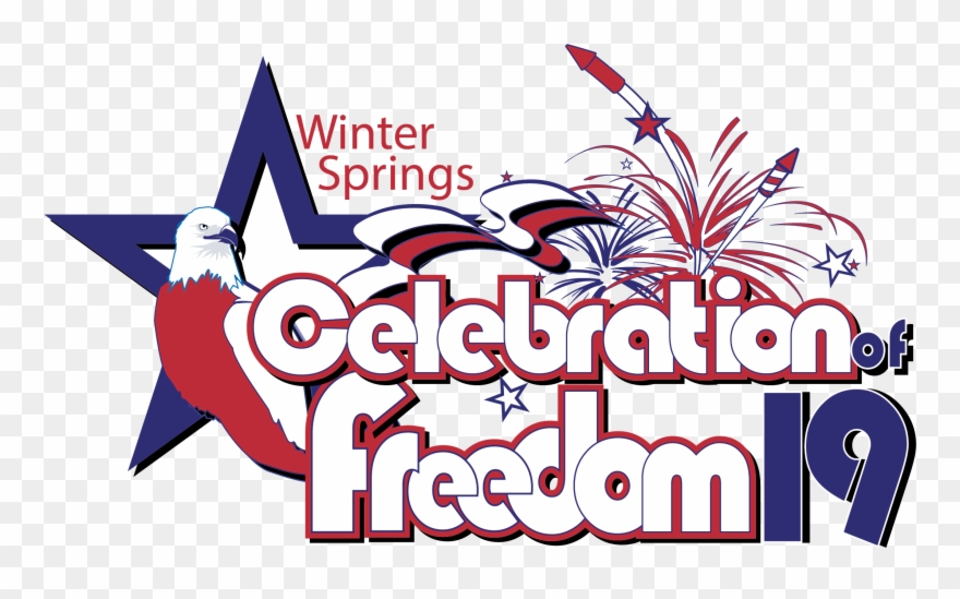 Celebration Of Freedom - Graphic Design Clipart