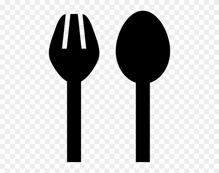 Black Fork Png Transparent Image - Fork Clipart