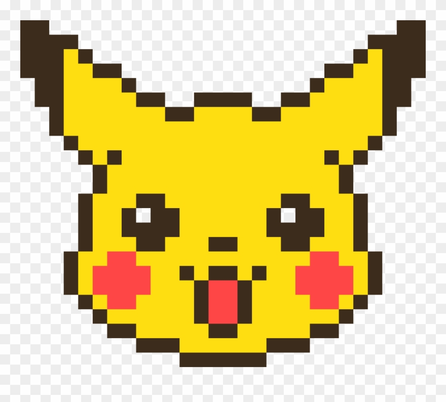 Unique Pikachu - Cara De Pikachu En Minecraft Clipart
