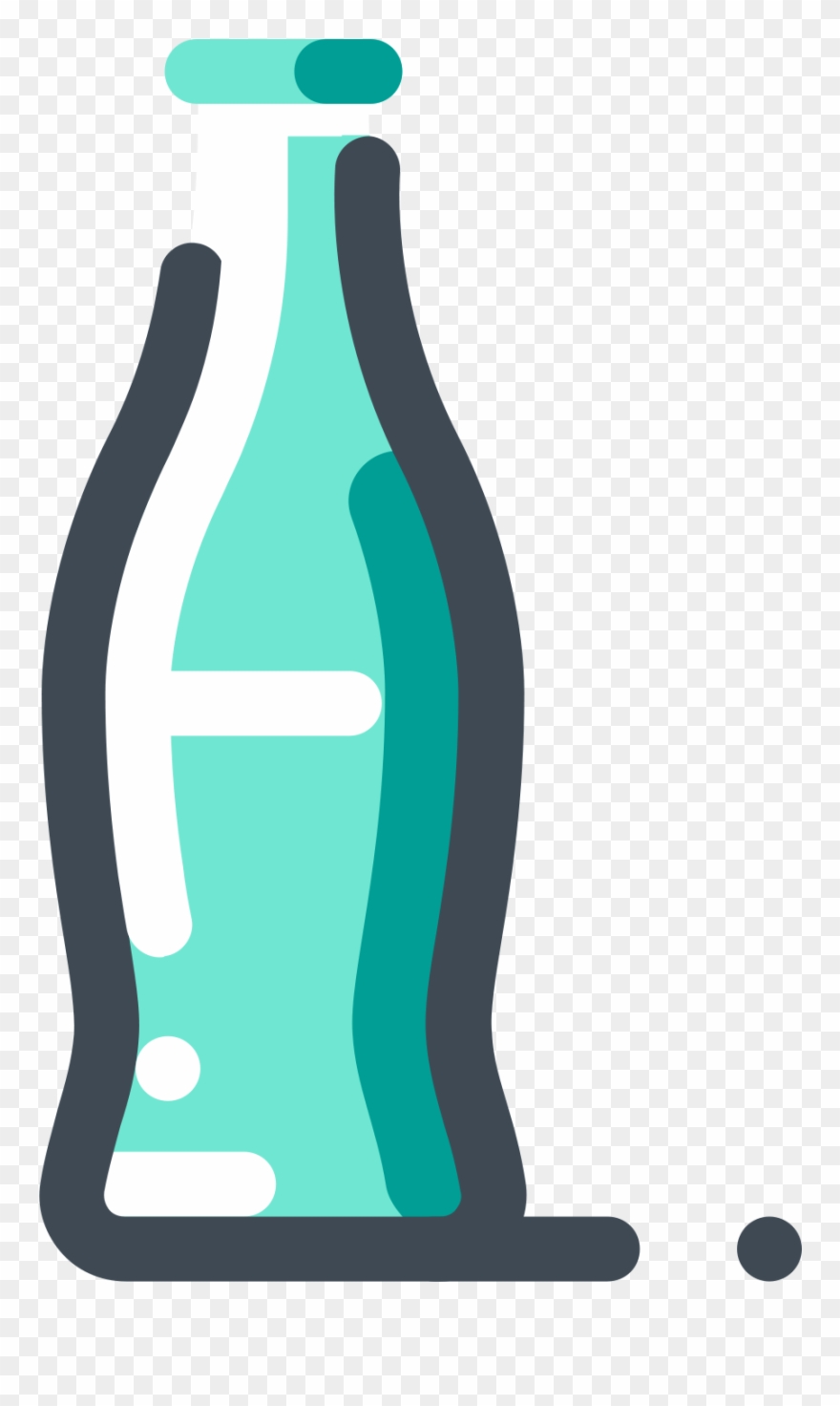 Coke Bottle Png - Glass Bottle Clipart