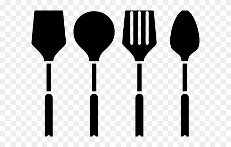 Cooking Utensil Icon Transparent - Kitchen Utensils Transparent Background Clipart