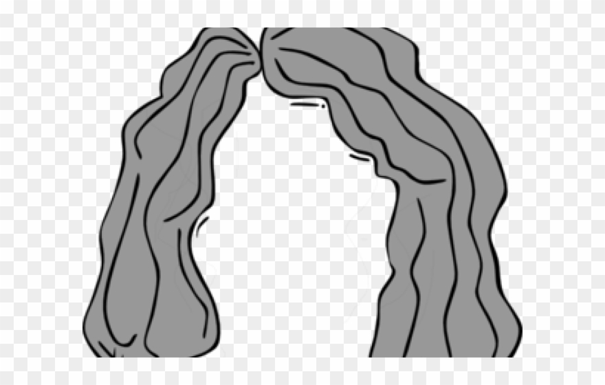 Hair Clipart Grandmother - Wig Clip Art - Png Download