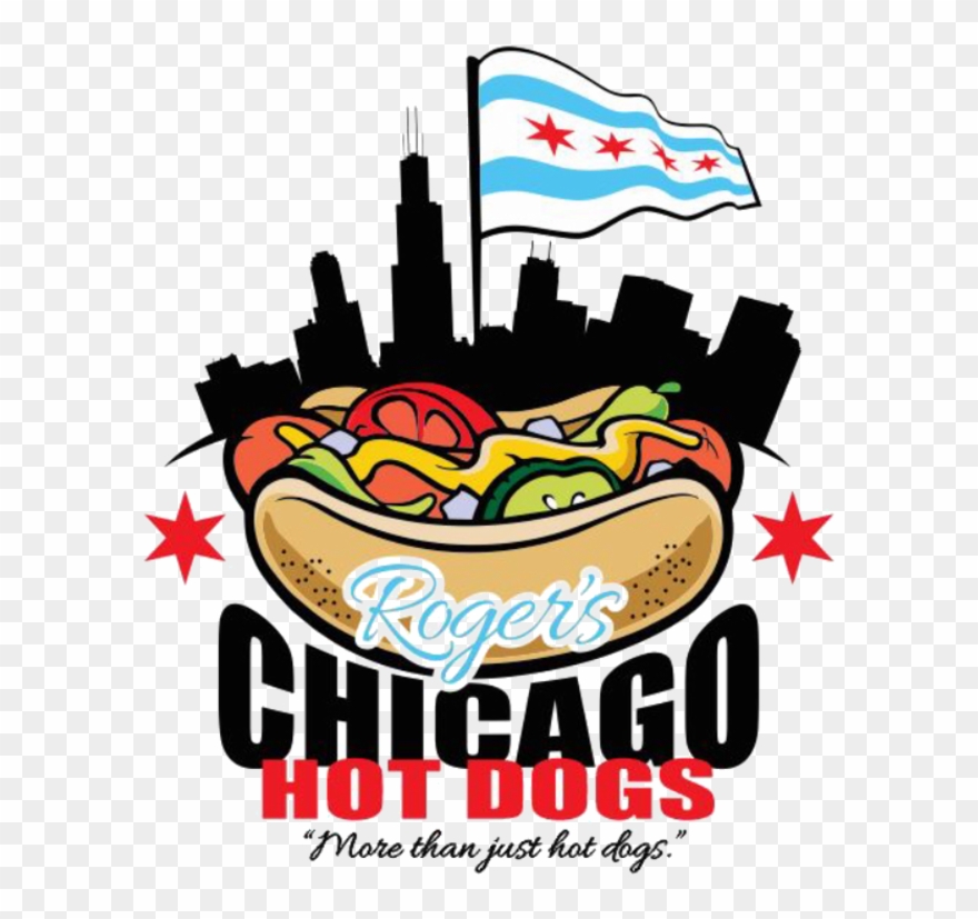 Roger's Chicago Hot Dogs Delivery - Poster Clipart