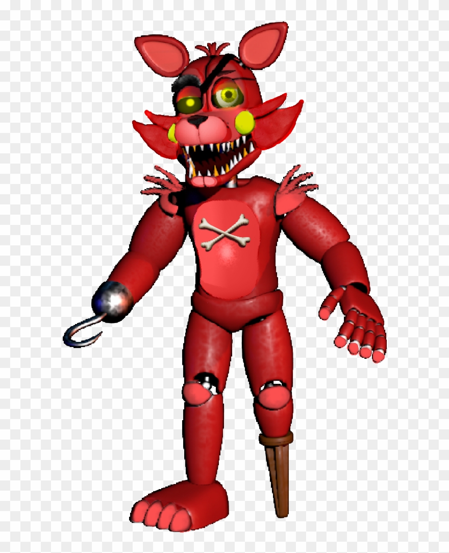 Fnaf Image - Fnaf 6 Rockstar Foxy Clipart