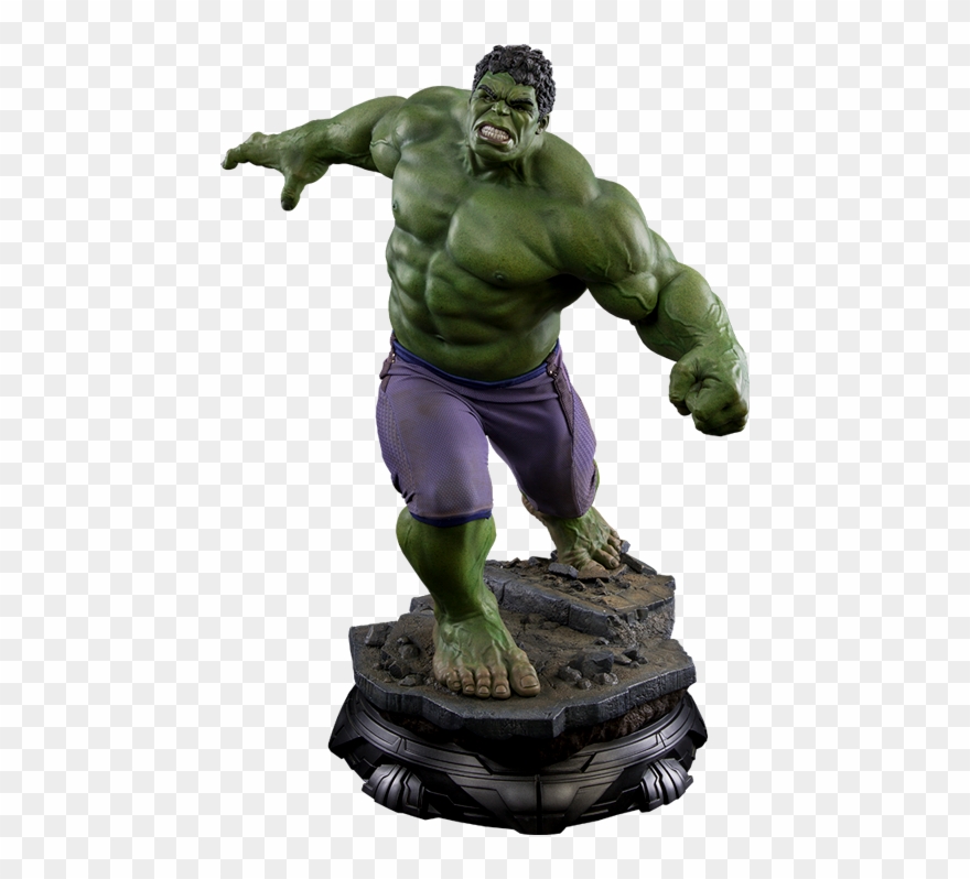 Hulk Avengers Png - Hulk Sideshow Maquette Avengers Age Of Ultron Clipart