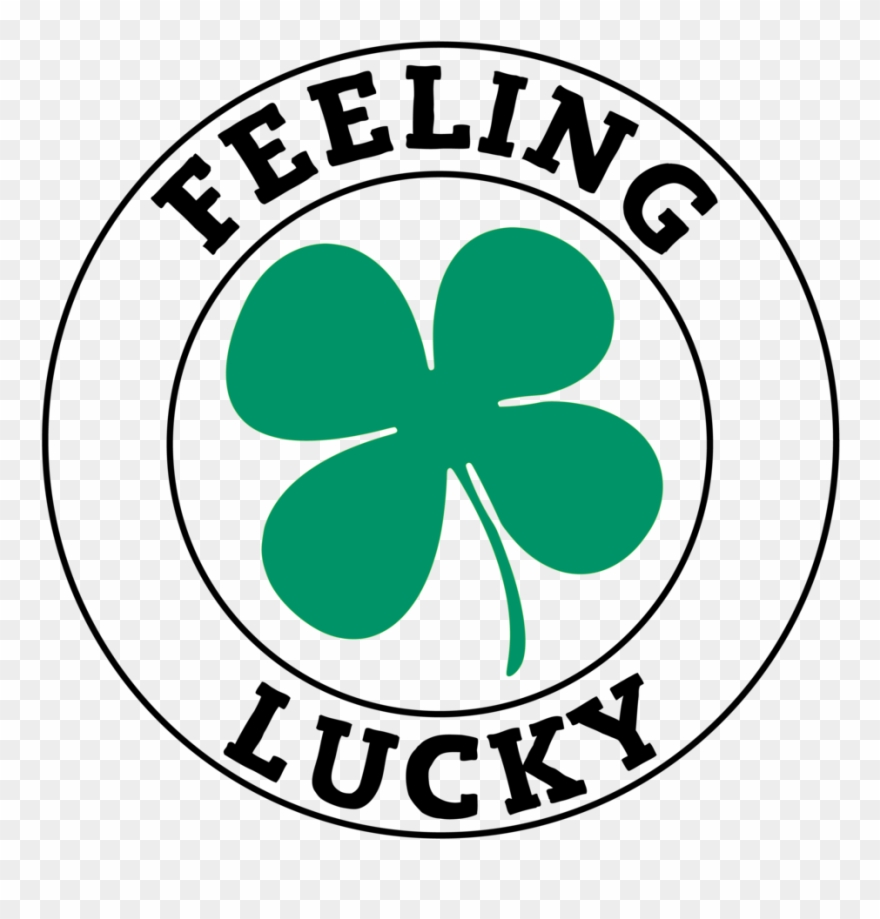 Feeling Lucky St Patricks Day Svg - Emblem Clipart