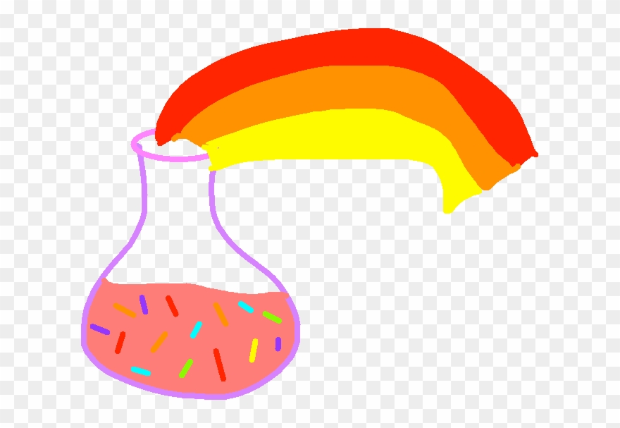 Potion - With Rainbow Clipart