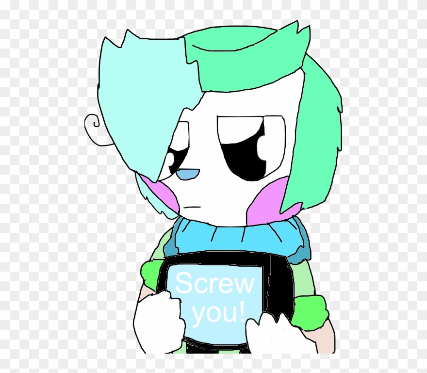 Screw You - Cartoon Clipart