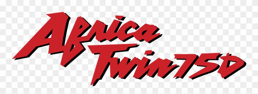 Africa Twin 750 01 Logo Png Transparent - Africa Twin 750 Logo Clipart