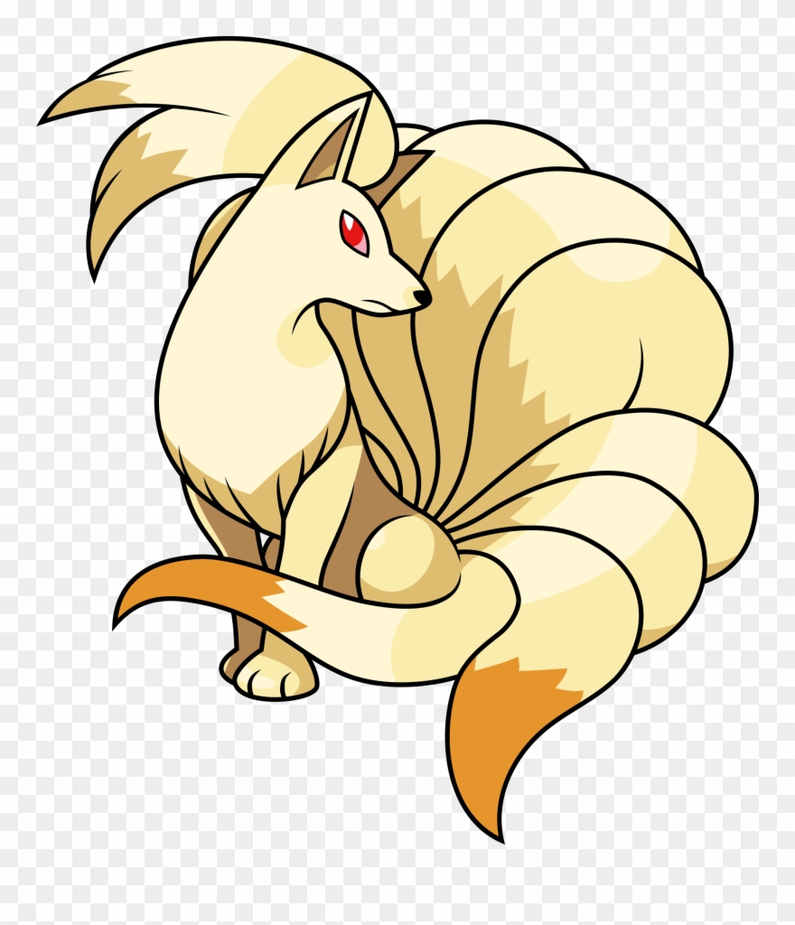 Pokemon Clipart Ninetails - Imagenes De Ninetales Pokemon - Png Download