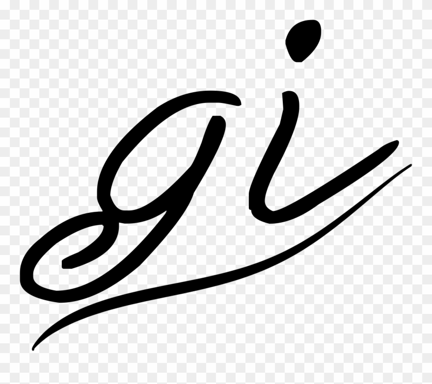 Genius Incredible's Logo - Calligraphy Clipart