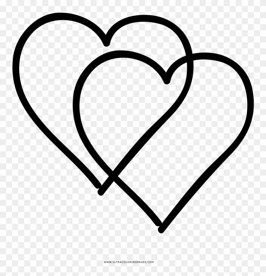 Double Heart Png - Heart Clipart