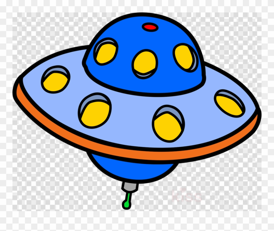 Illustration Yellow Graphics - Ufo Clipart - Png Download
