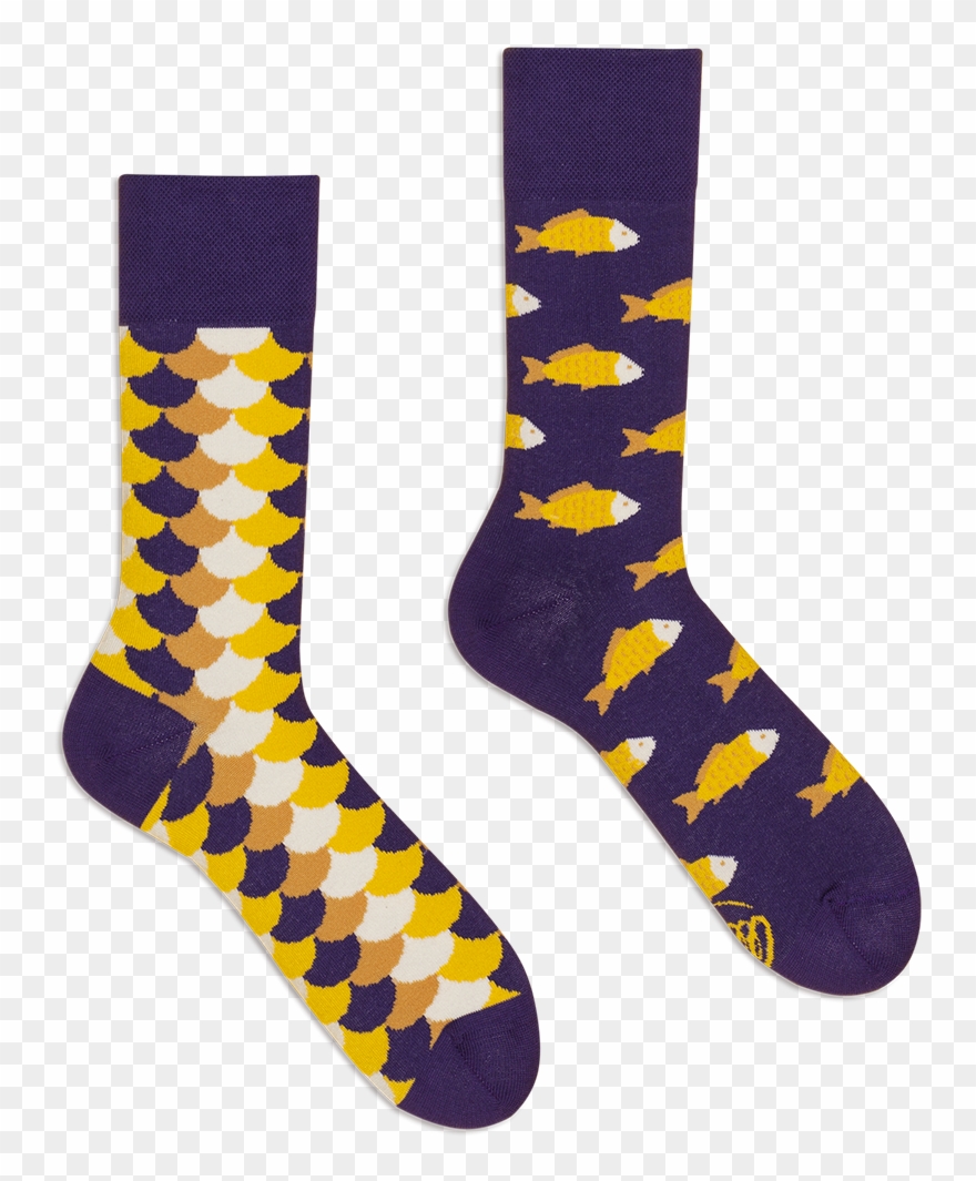 Fish And Scales - Sock Clipart