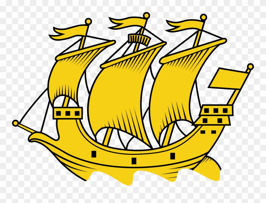 Detail - - Heraldic Ship Clipart