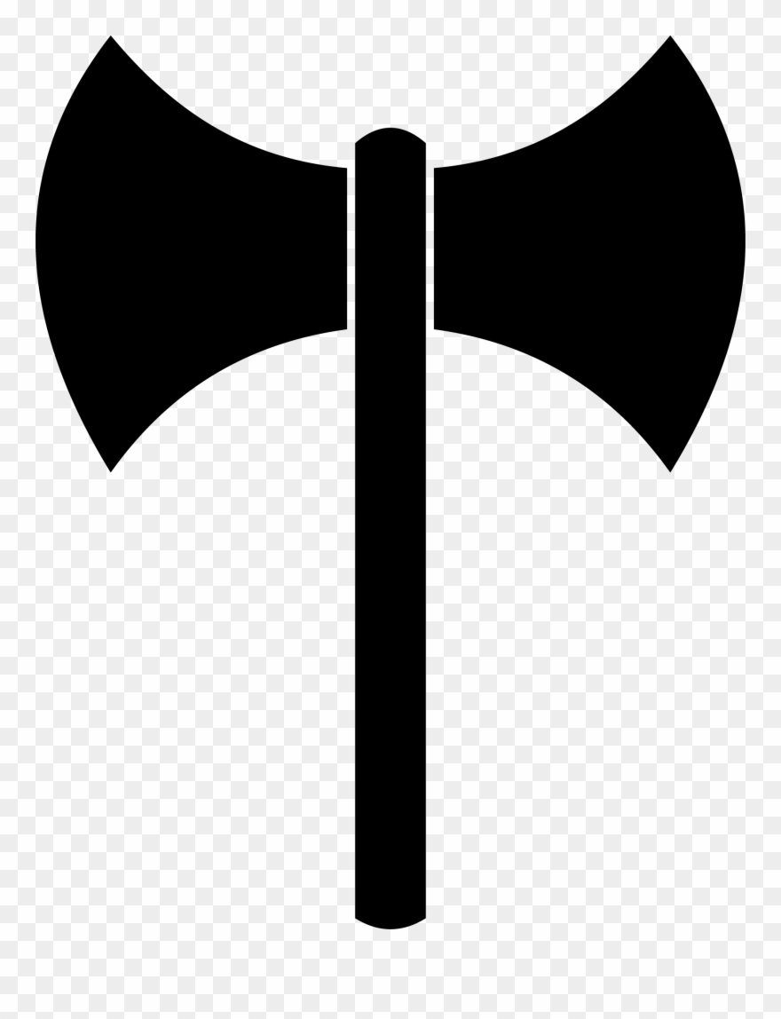 File - Labrys-a - Labrys Symbol Clipart