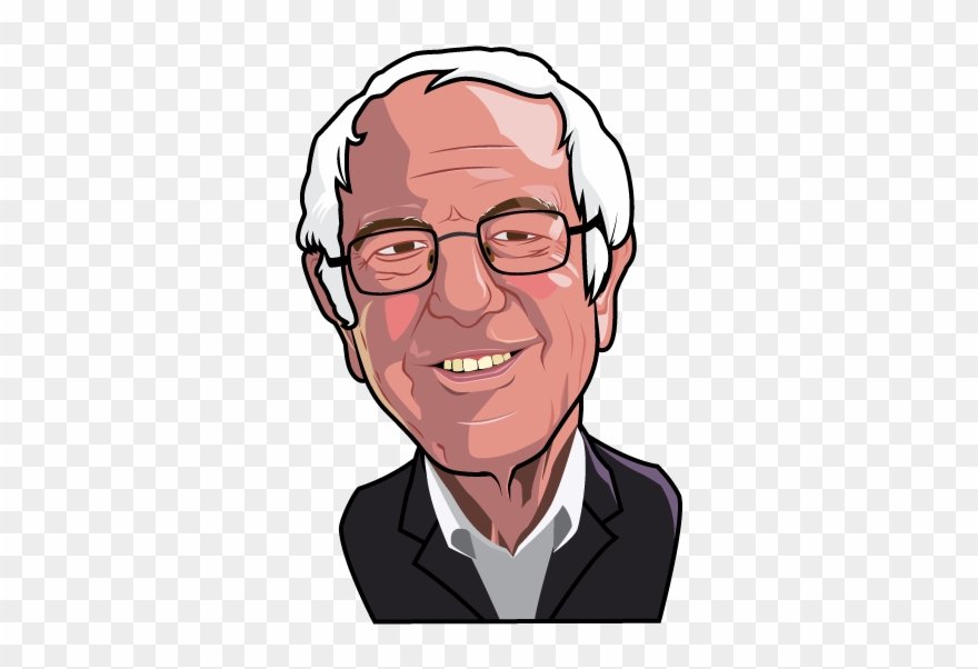 Bernie Sanders Illustrated - Bernie Sanders No Background Clipart