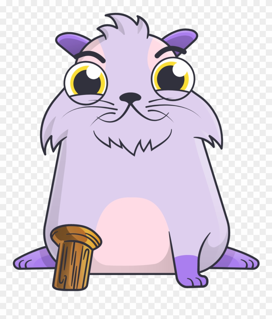 Scratchingpost - Cryptokitties Clipart