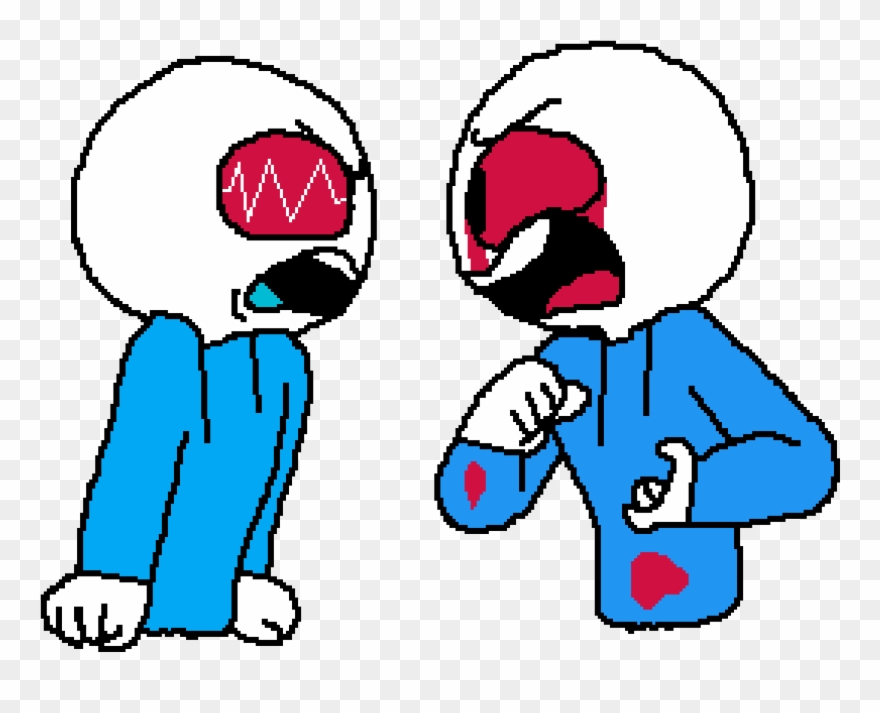 Fang Vs Evil Fang - Fighting Base Drawing Clipart