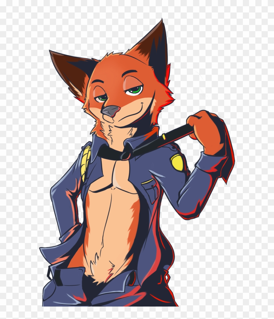 Gazelle X Nick Wilde - Nick Wilde Clipart