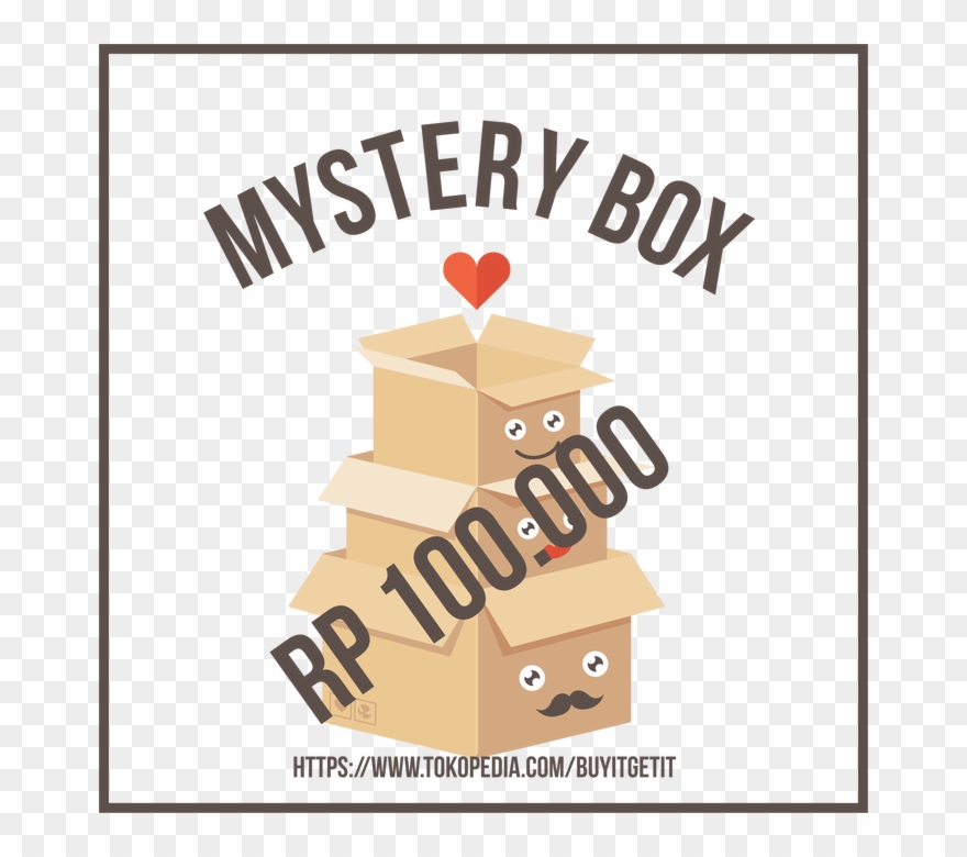 Mystery Box Rp - Illustration Clipart
