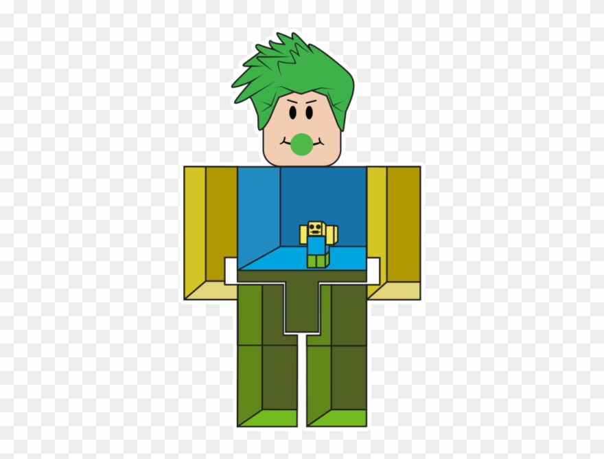 2/16 - Noob Within Roblox Toy Clipart