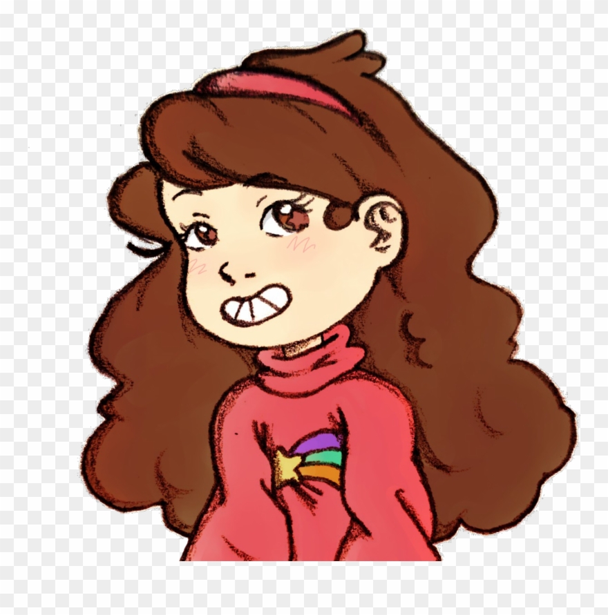 “a Mabel Without Braces - Cartoon Clipart