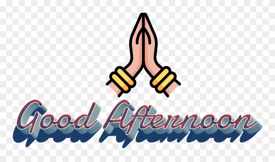 Good Afternoon Png Transparent Images - Transparent Namaste Icon Png Clipart