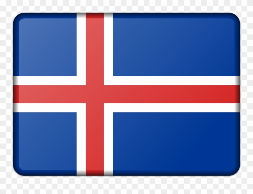 This Free Icons Png Design Of Flag Of Iceland - Nordic Countries Flags Png Clipart