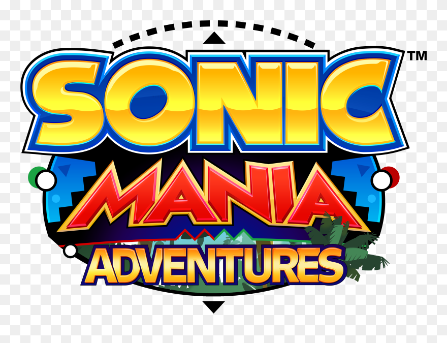 Sonic Mania Png - Sonic Mania Adventures Logo Png Clipart