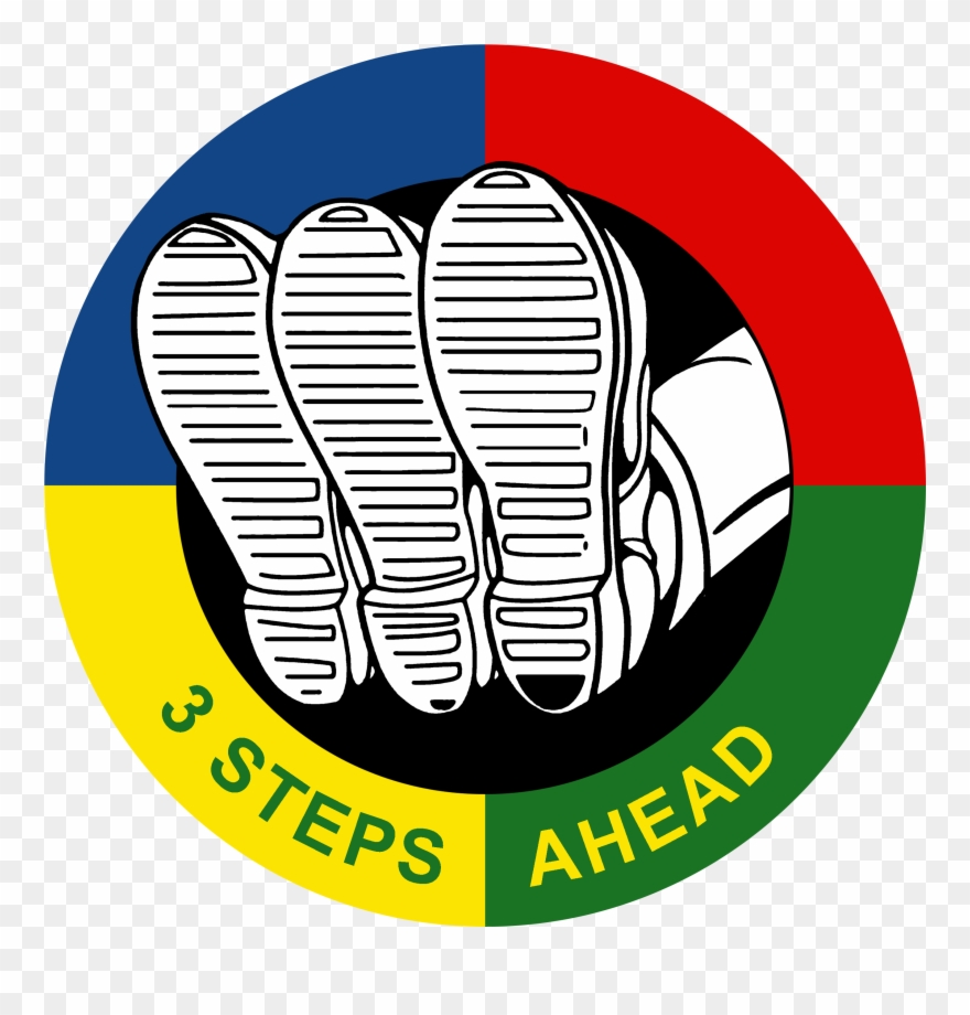 3 Steps Ahead - 3 Steps Ahead Logo Clipart