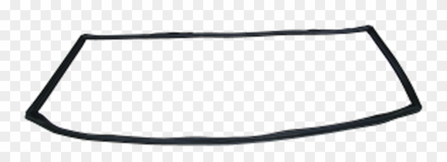 1964 65 Dodge & Plymouth B Body Front Windshield Gasket - Drawing Clipart